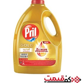 مایع ظرفشویی پریل طلایی 4 لیتری