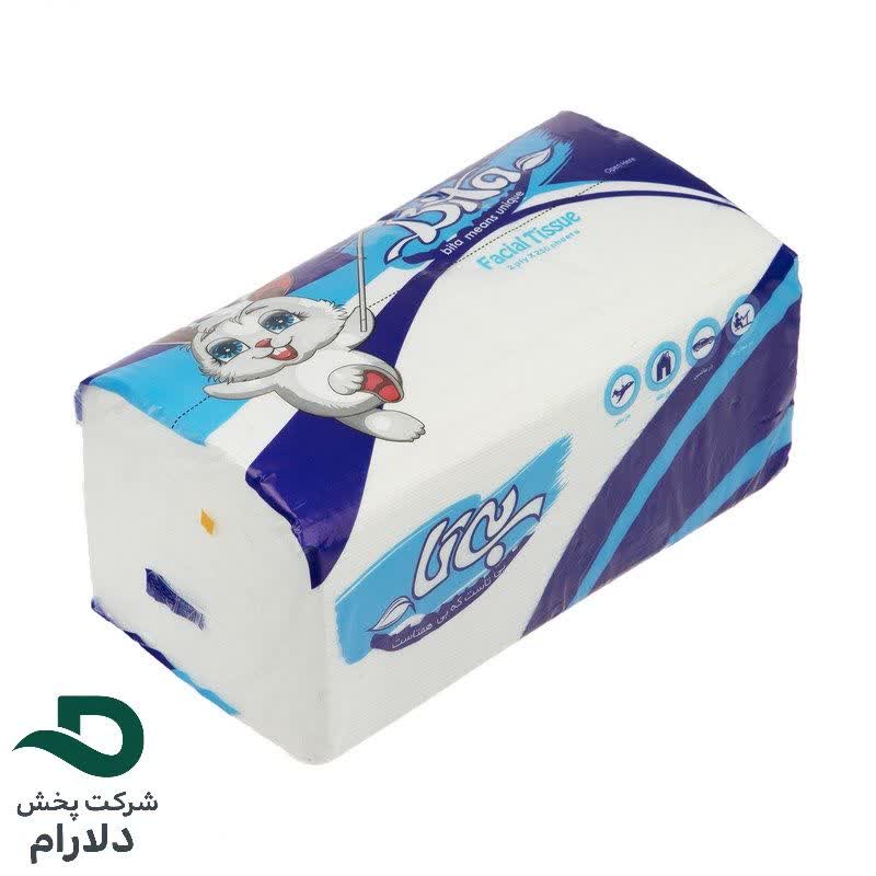 دستمال 250 برگ بیتا خرگوشی (180ف)